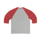 3\4 Sleeve Baseball Tee